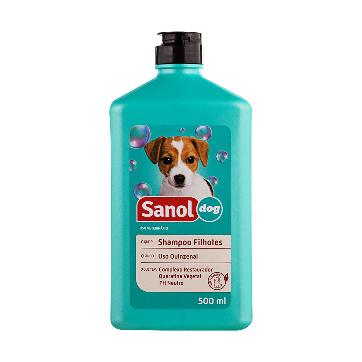 Shampoo Sanol Dog Para Cães Filhotes 500ml