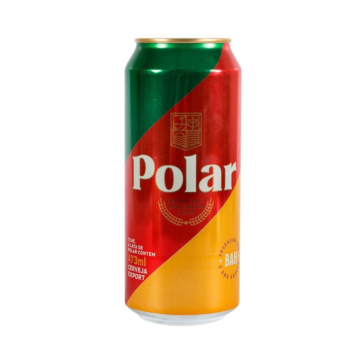 Cerveja Polar Export, American Lager, 473ml, Lata