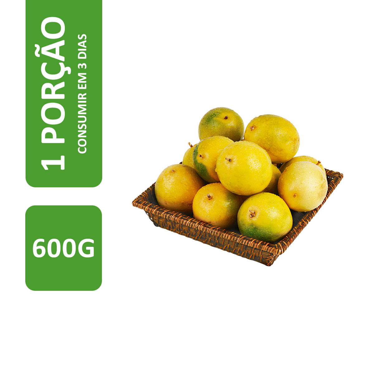 Maracujá Amarelo Orgânico Carrefour Viver 600g