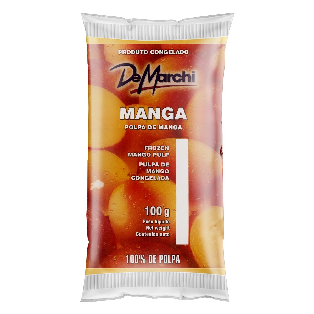 Polpa de Manga Congelada De Marchi 100 g