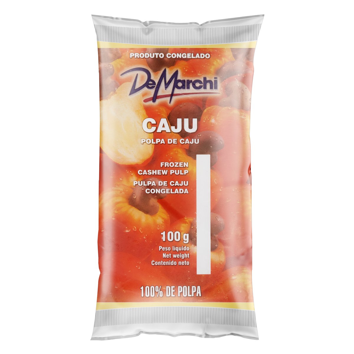 Polpa de Caju Congelada De Marchi 100 g