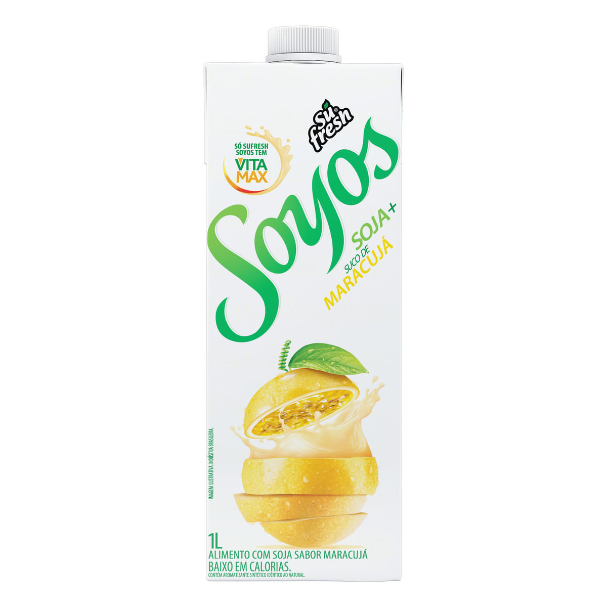 Bebida à Base de Soja Maracujá Sufresh Soyos 1 L