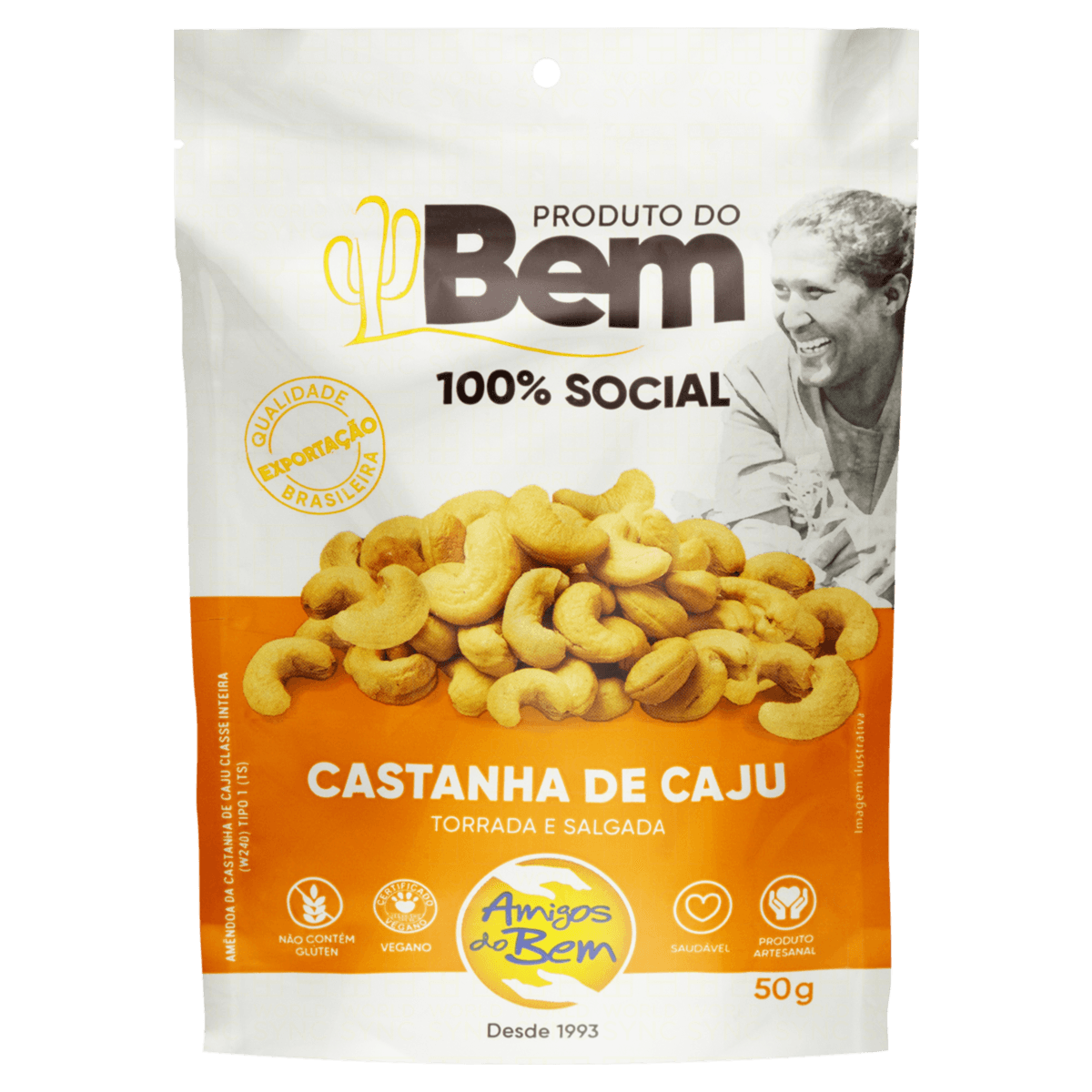 Castanha de Caju Amigos do Bem 50g