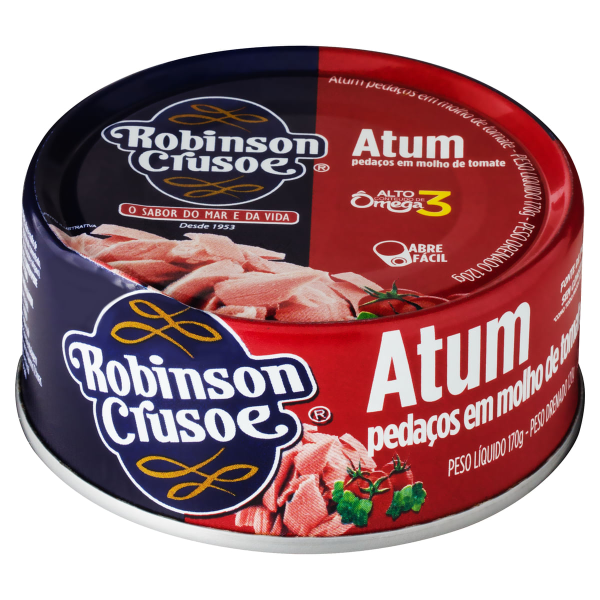 Atum em Pedaços ao Molho de Tomate Robinson Crusoe 170 g