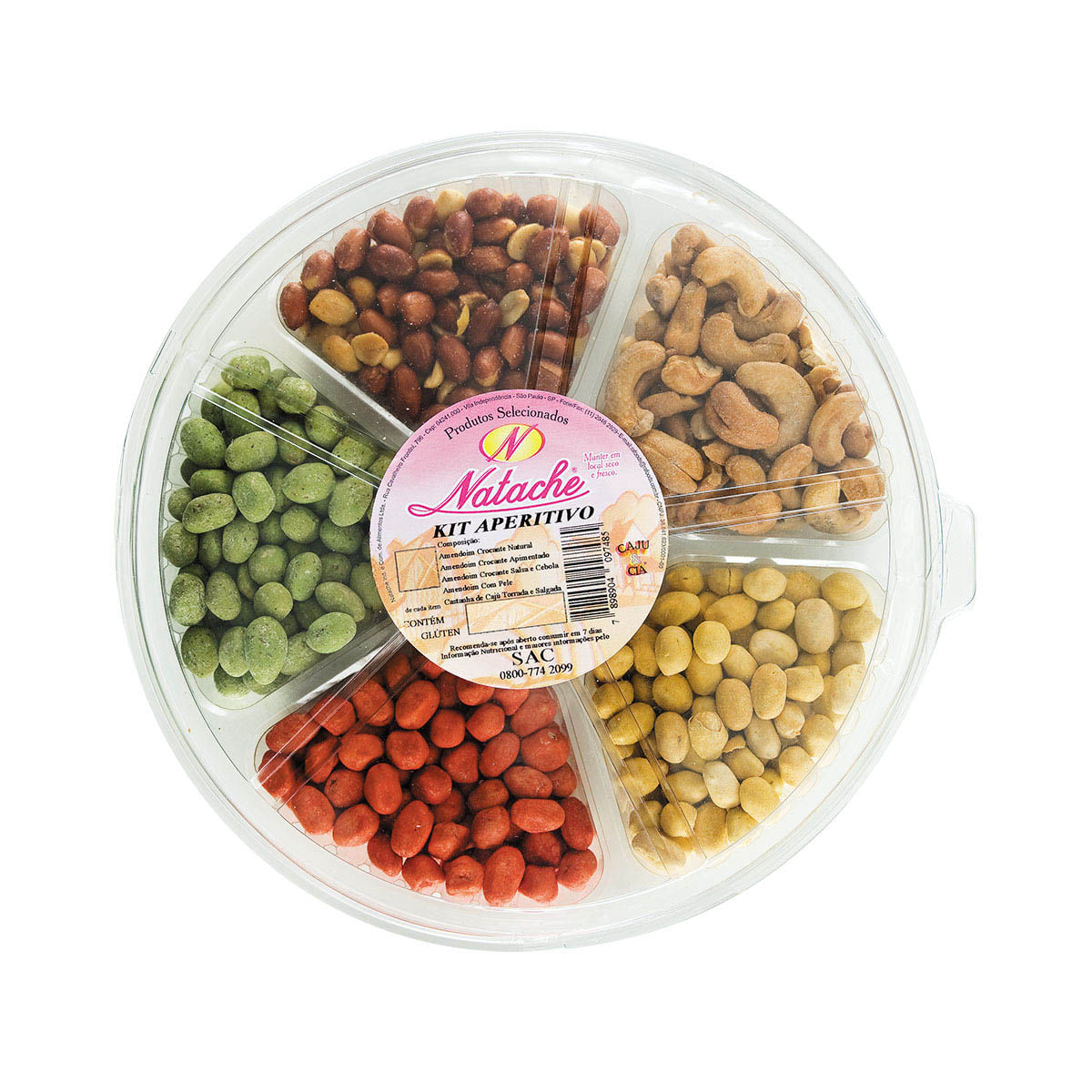 Mix de Amendoim e Castanha Natache 500g