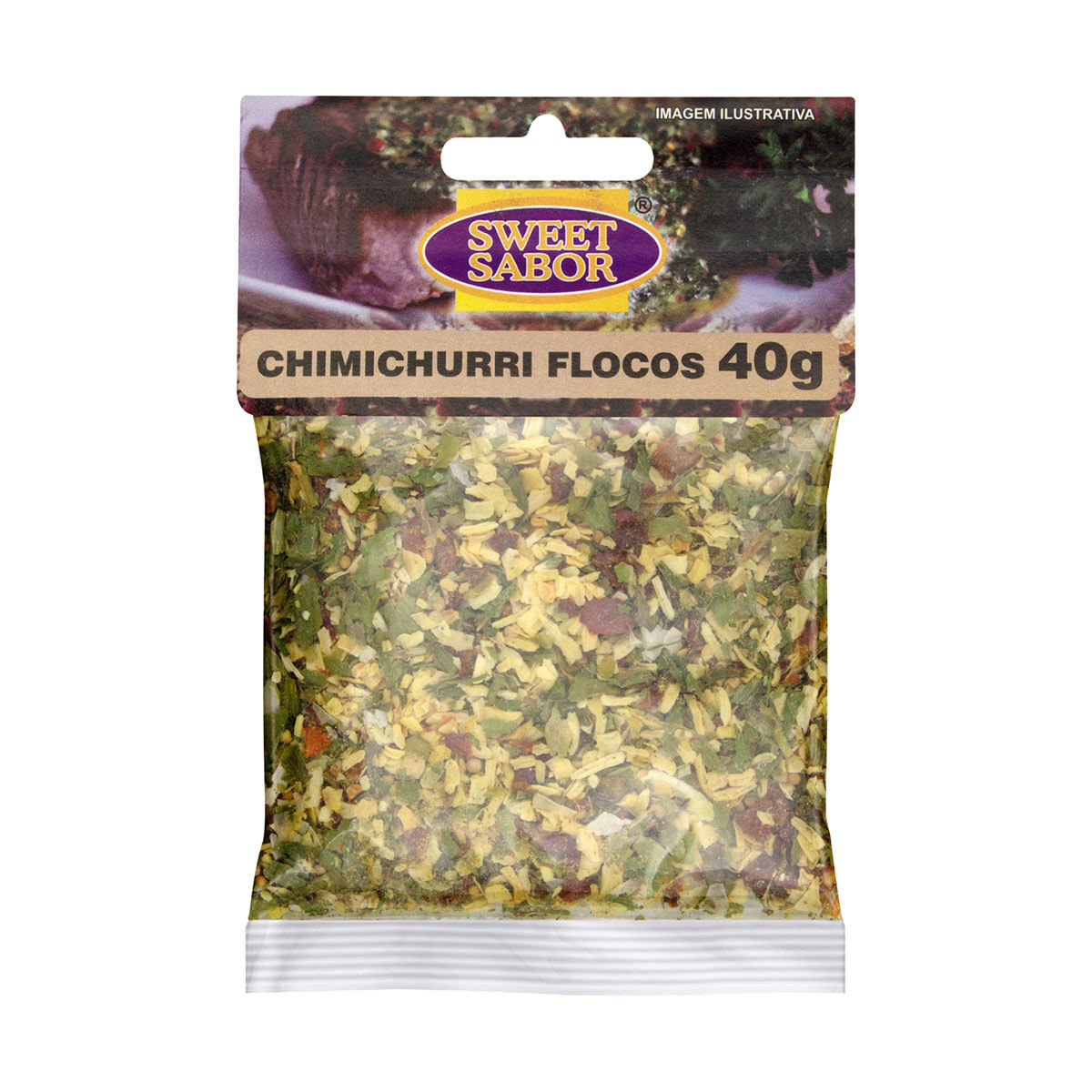 Chimichurri Flocos Sweet Sabor 40g