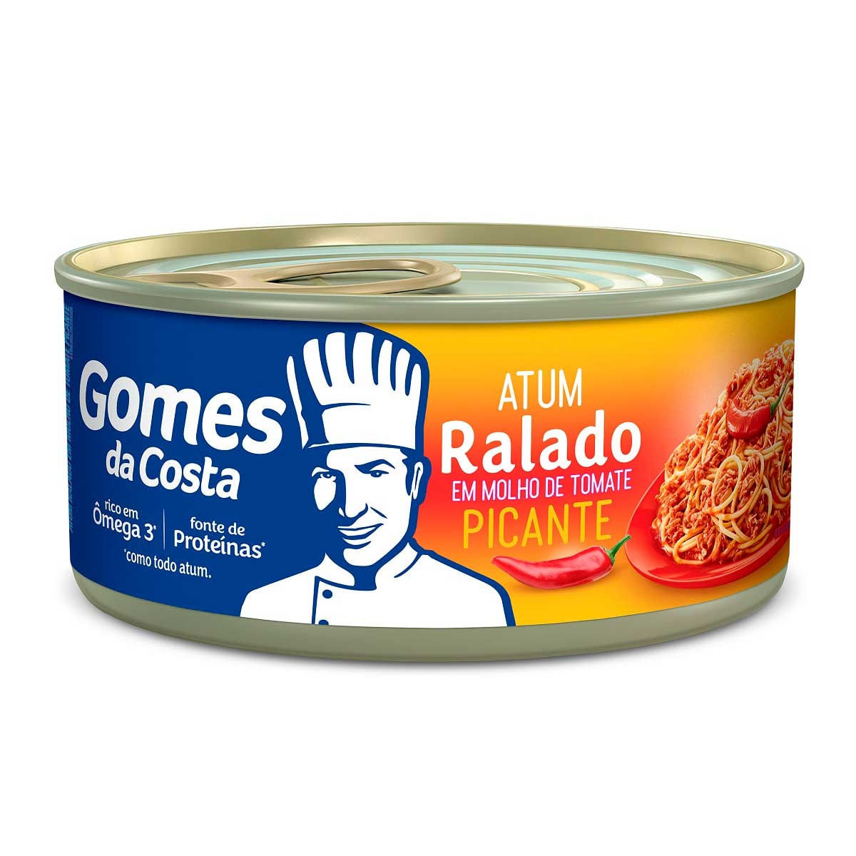 Atum Ralado com Molho de Tomate Picante Gomes da Costa 170g