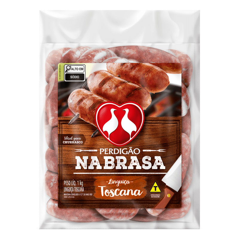 Linguiça Toscana Perdigão Na Brasa 1 Kg