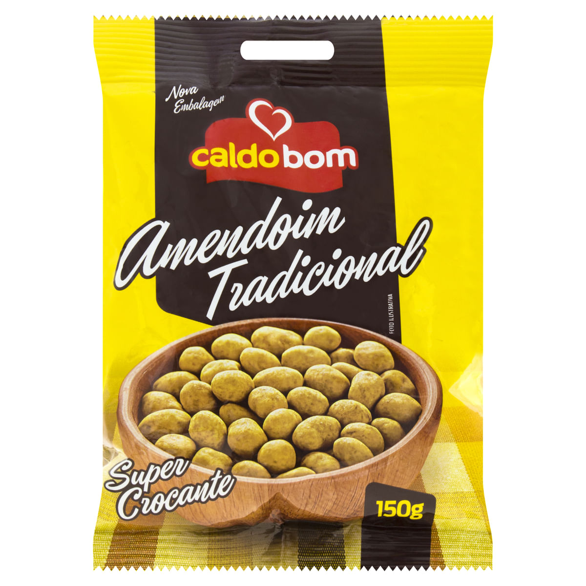 Amendoim Tradicional Caldo Bom 150g