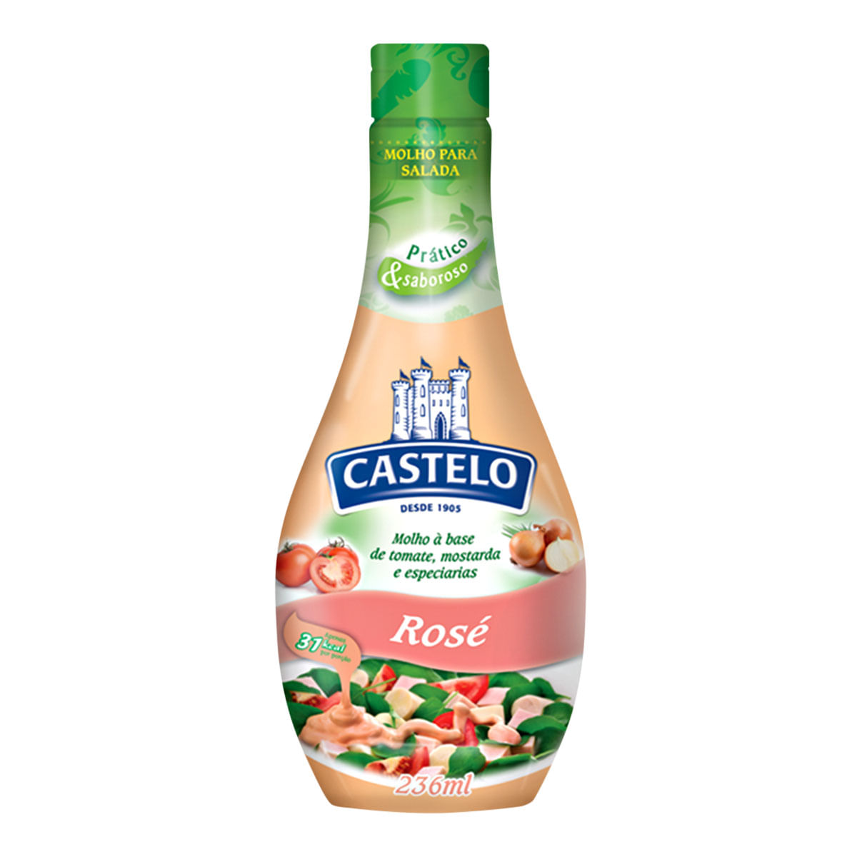 Molho para Salada Rosé Castelo 236ml