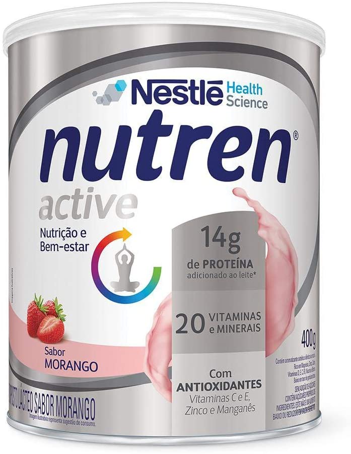 Nutren Active Sabor Morango 400g