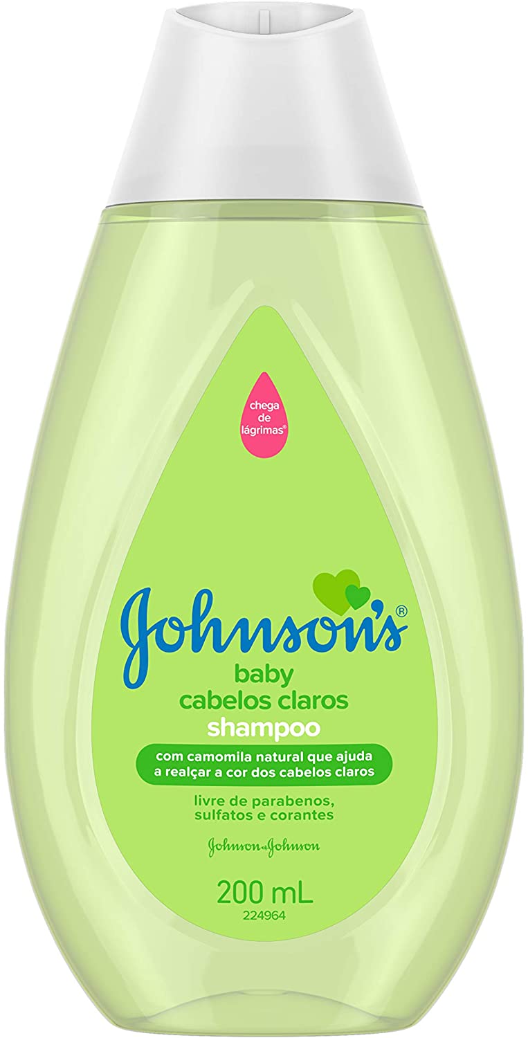 Shampoo Infantil Johnson&apos;s Baby Cachos Definidos Original 200ml