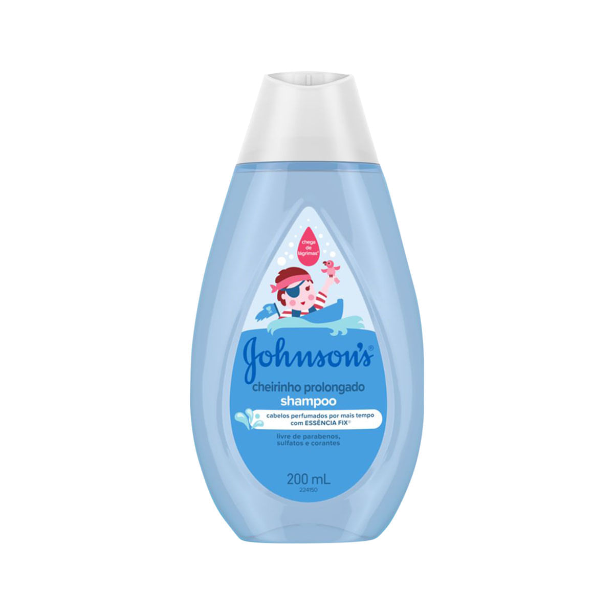 Shampoo Infantil Johnson&apos;s Baby Cheirinho Prolongado Original 200ml