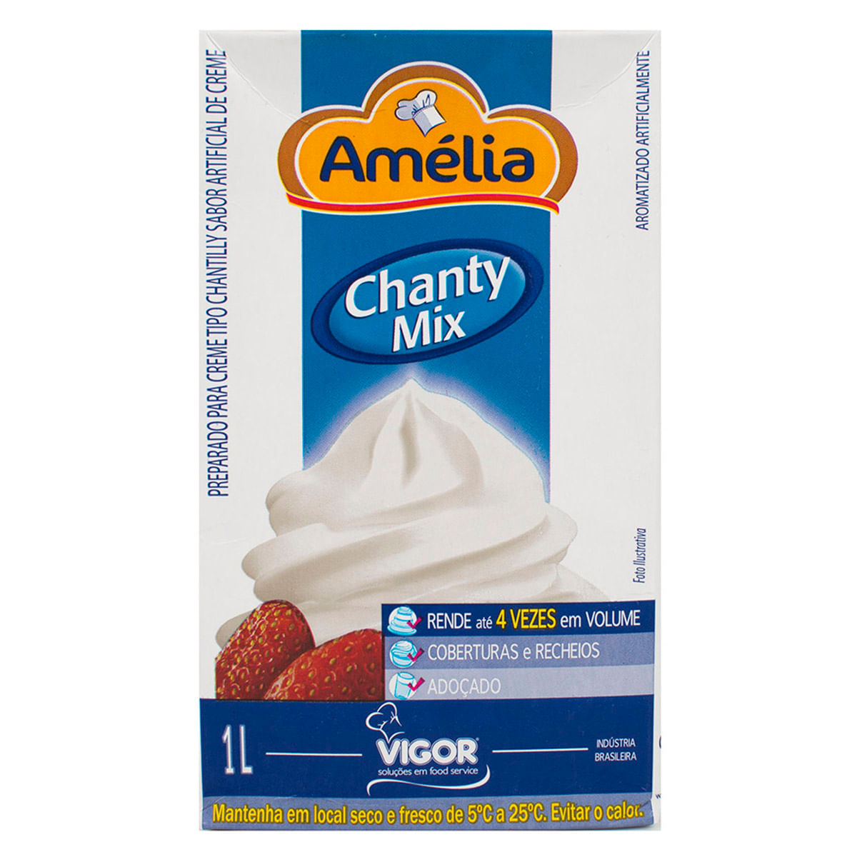 Chantilly Tradicional Amélia 1L