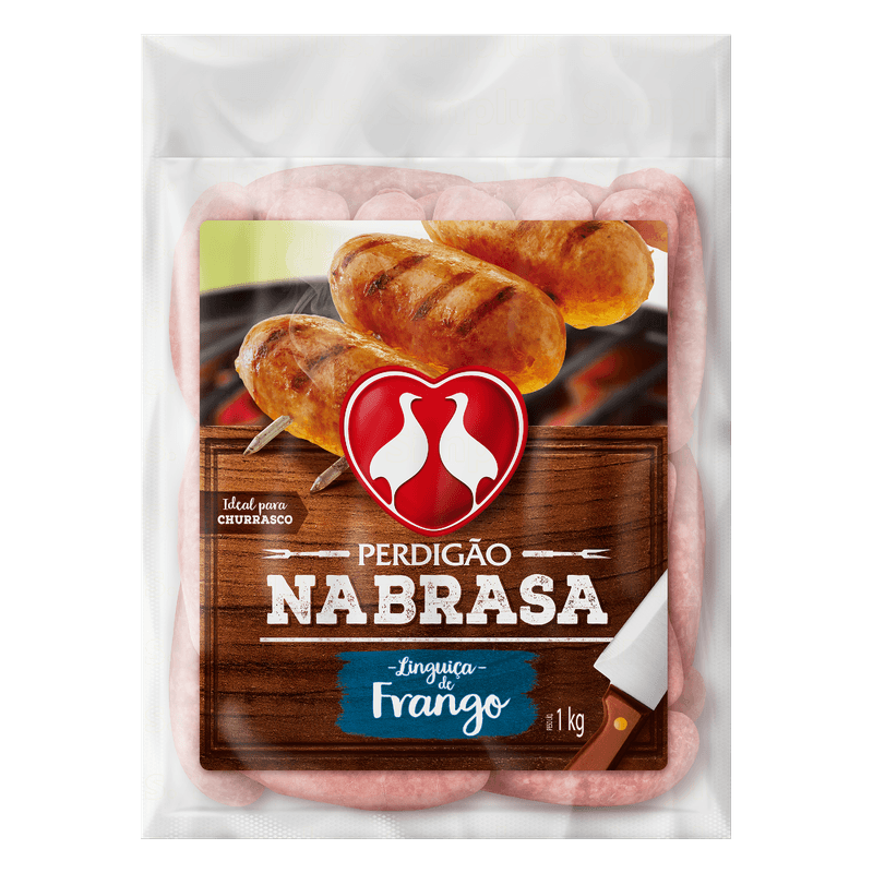 Linguiça de Frango Perdigão Na Brasa 1 Kg