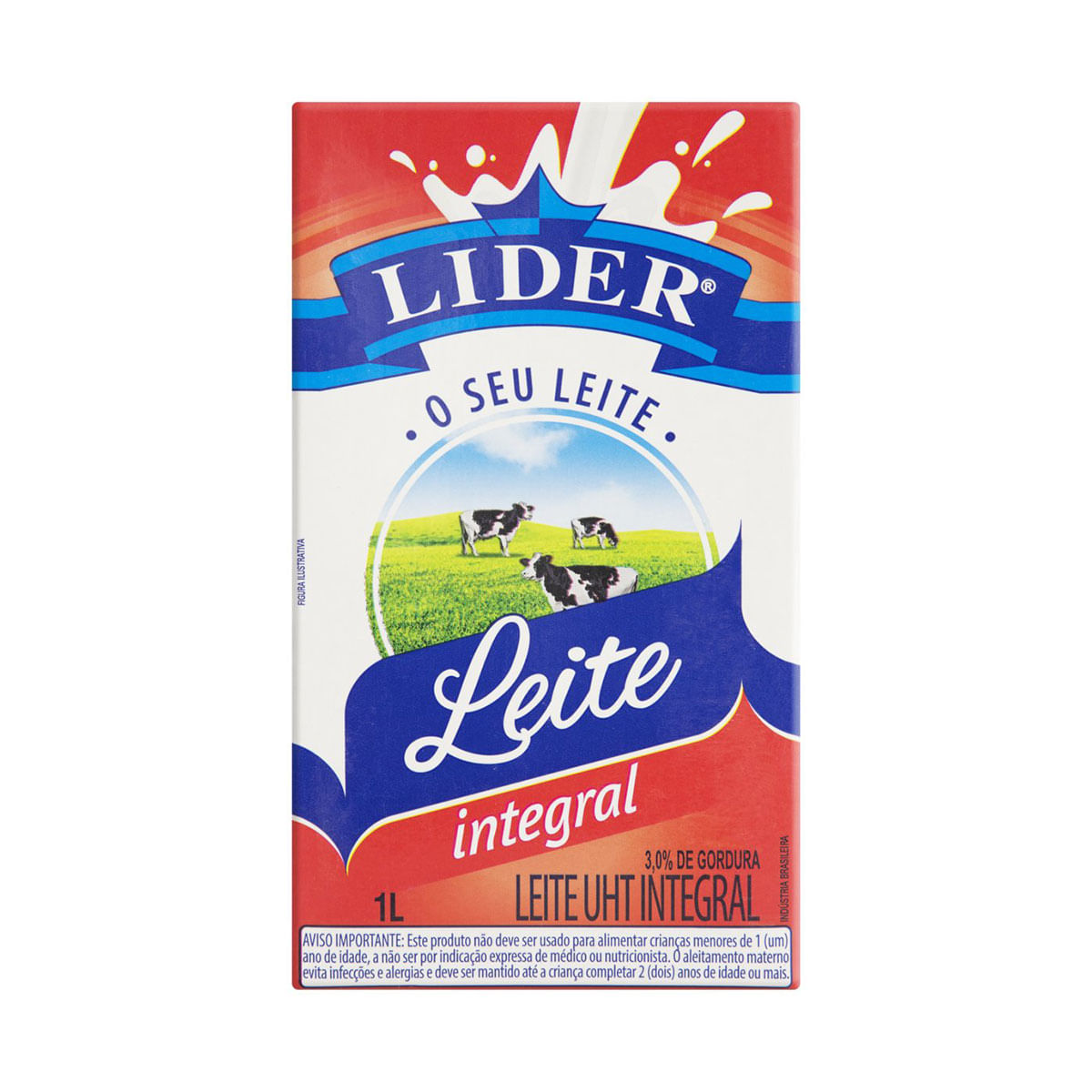 Leite Integral Lider 1 L