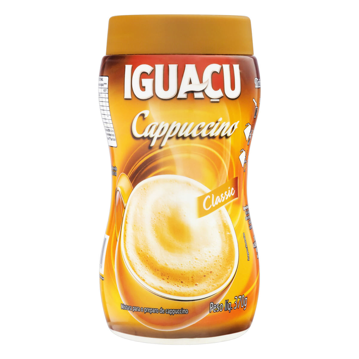 Cappuccino Classic Iguacu Pote 370 g