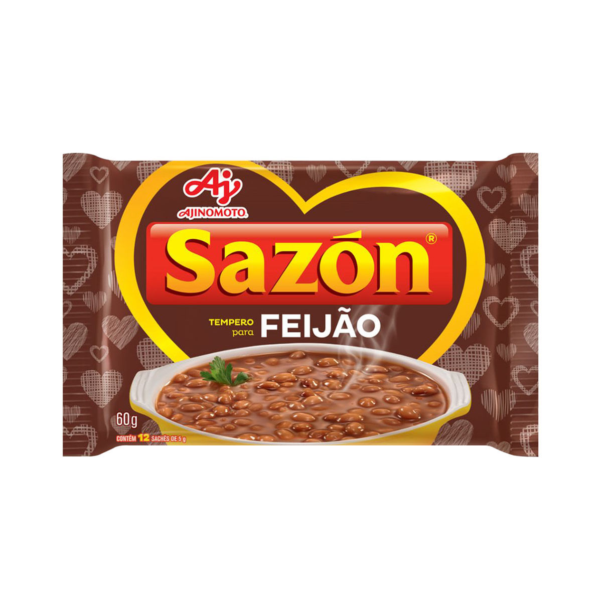 Tempero Pronto para Feijão com Sal Sazon 60g