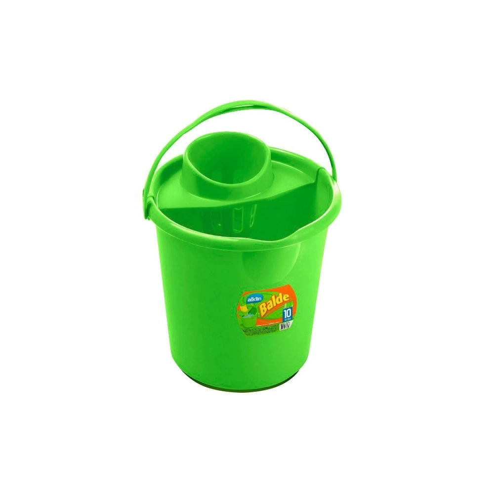 Balde Para Mop Verde 10 Litros Alklin