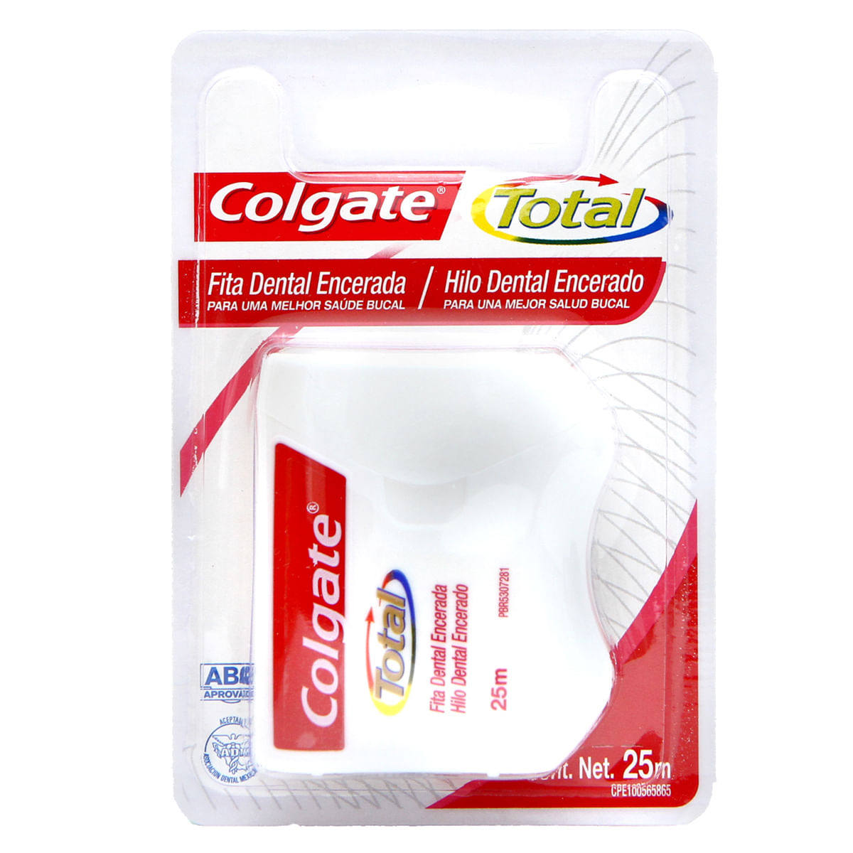 Fita Dental Colgate Total Encerada 25m