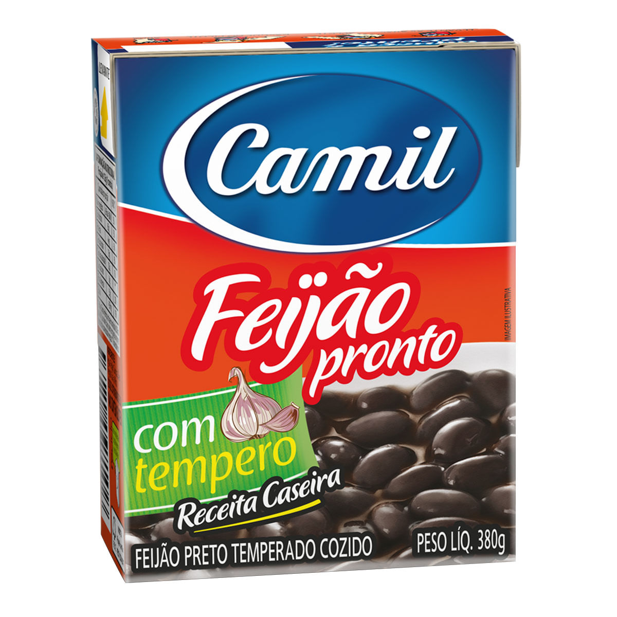 Feijão Preto Pronto Tipo 1 Camil 380g