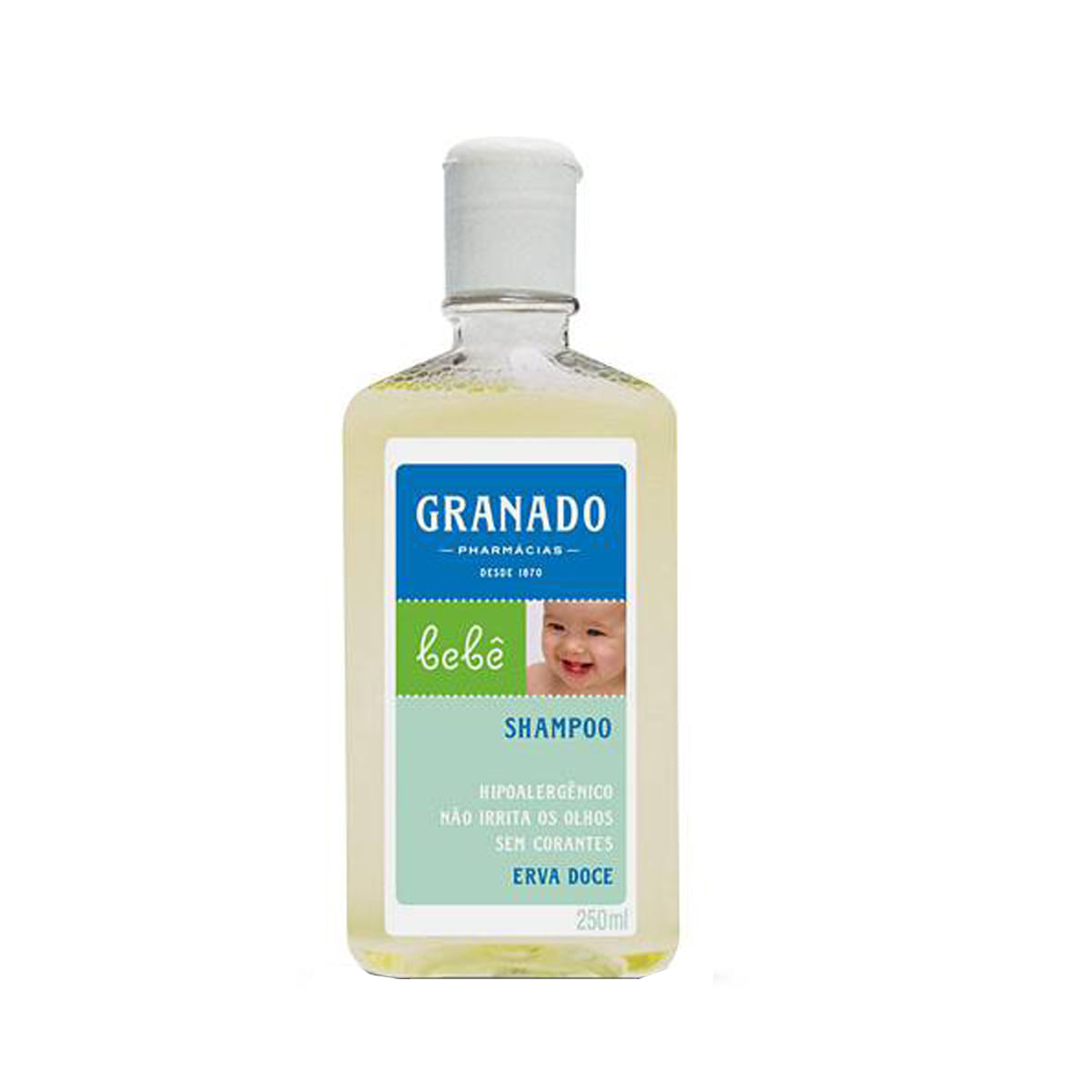 Shampoo Infantil Granado Bebê Erva Doce 250ml