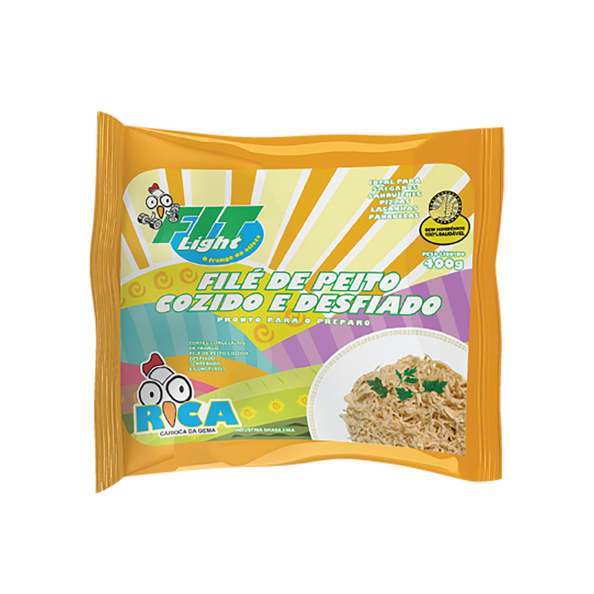 Filé de Peito de Frango Congelado Rita Ft Light 400g