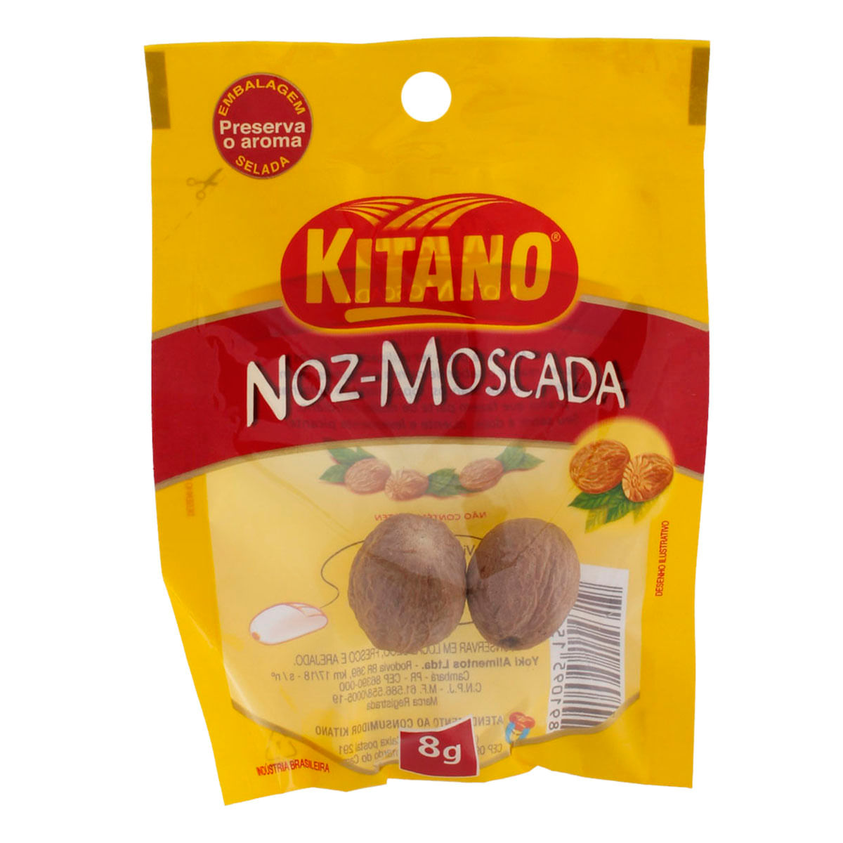 Noz Moscada Tradicional Kitano 8g