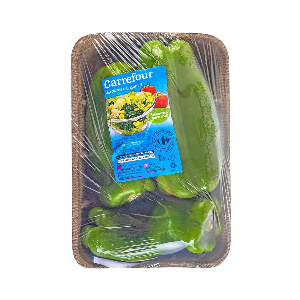 Pimentão Verde Carrefour 300g