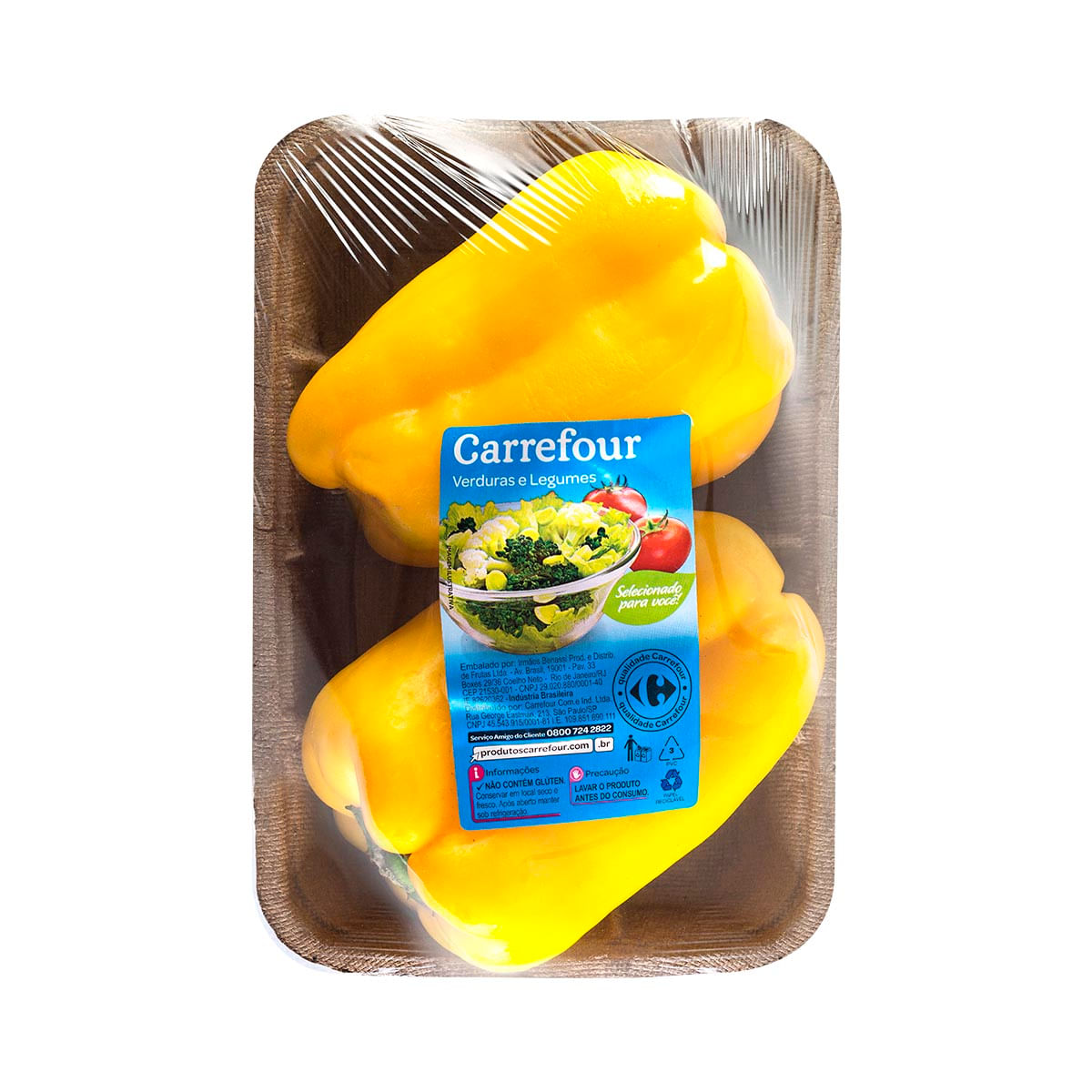 Pimentão Amarelo Carrefour 300g