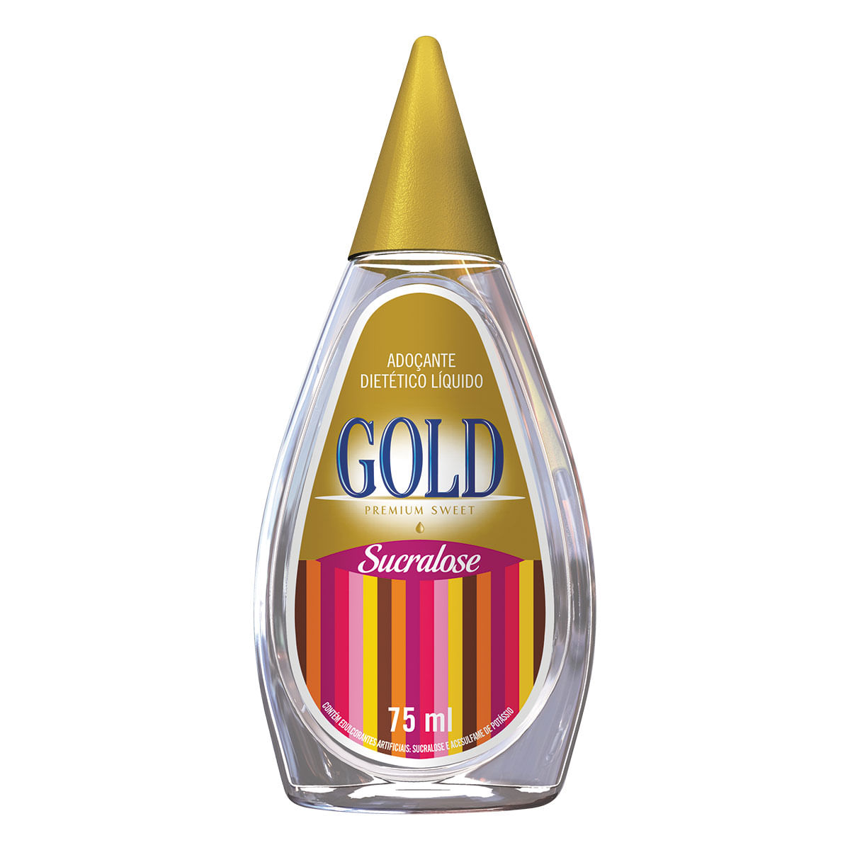 Adoçante Líquido Sucralose Gold Premium Sweet 75ml