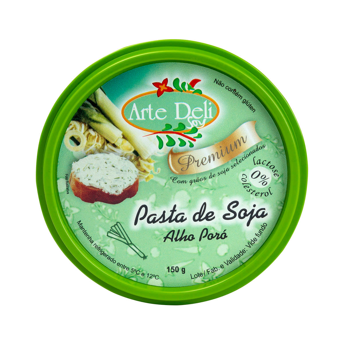 Pasta de Soja Alho Poró Arte Deli Premium 150g