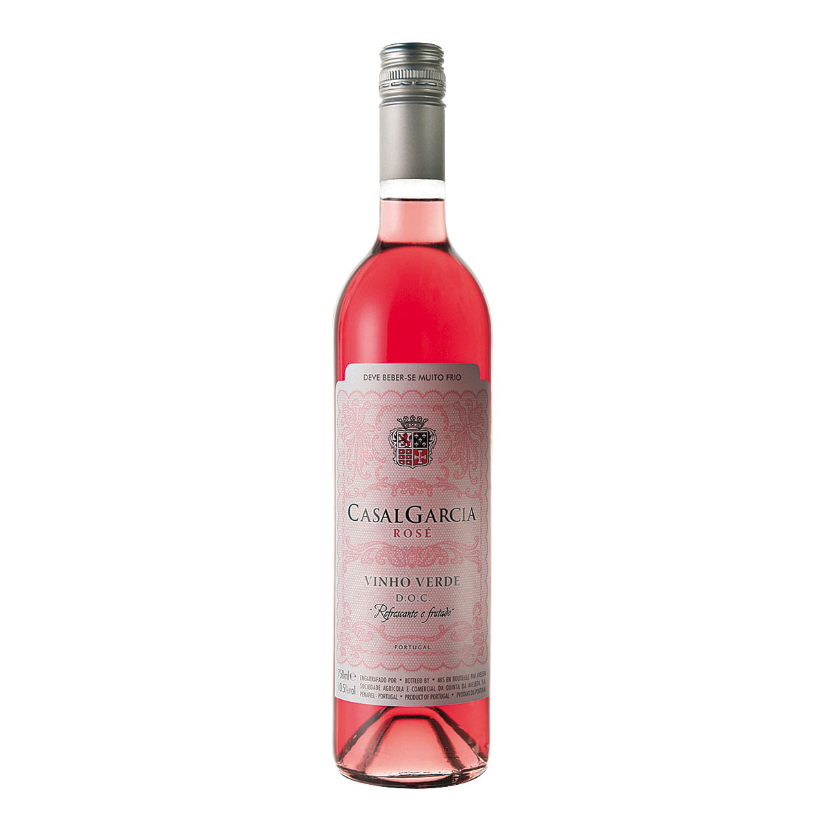 Vinho Rosé Seco Casal Garcia Premium Sousão, Azal Tinto, Borraçal 750ml