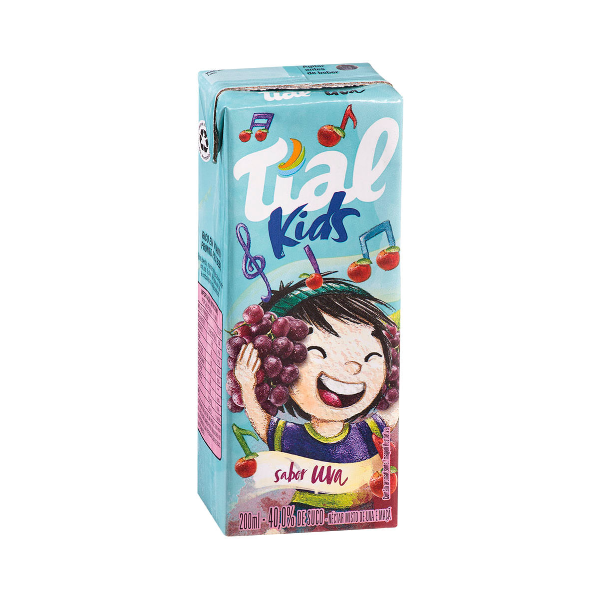 Suco Néctar de Uva Tial Kids 200 ml