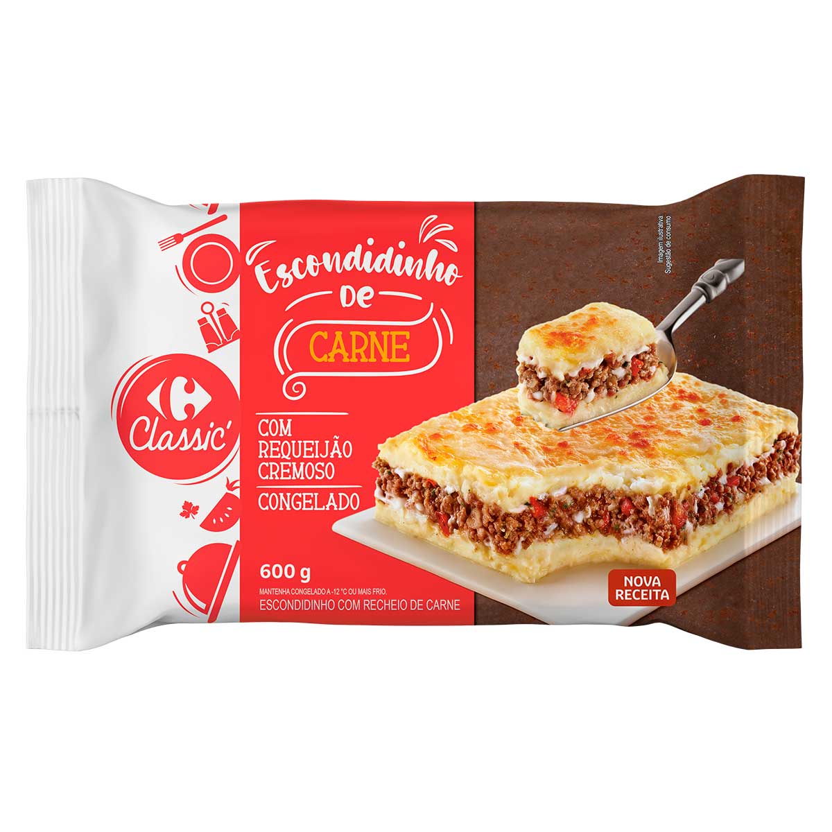 Escondidinho de Carne Carrefour 600g