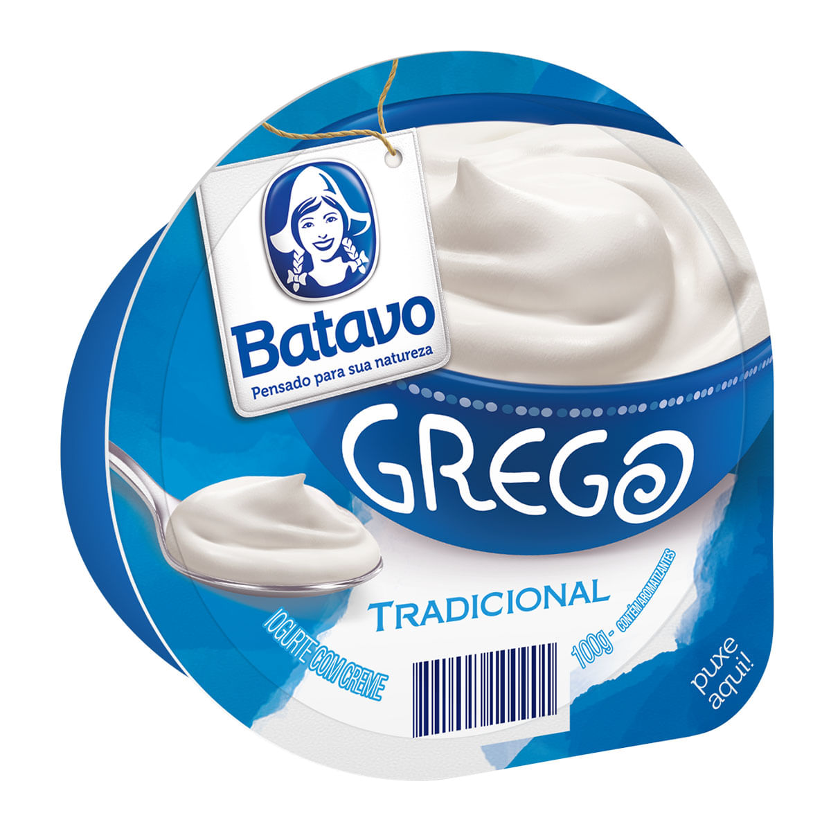 Iogurte Grego Desnatado Batavo Tradicional 100g