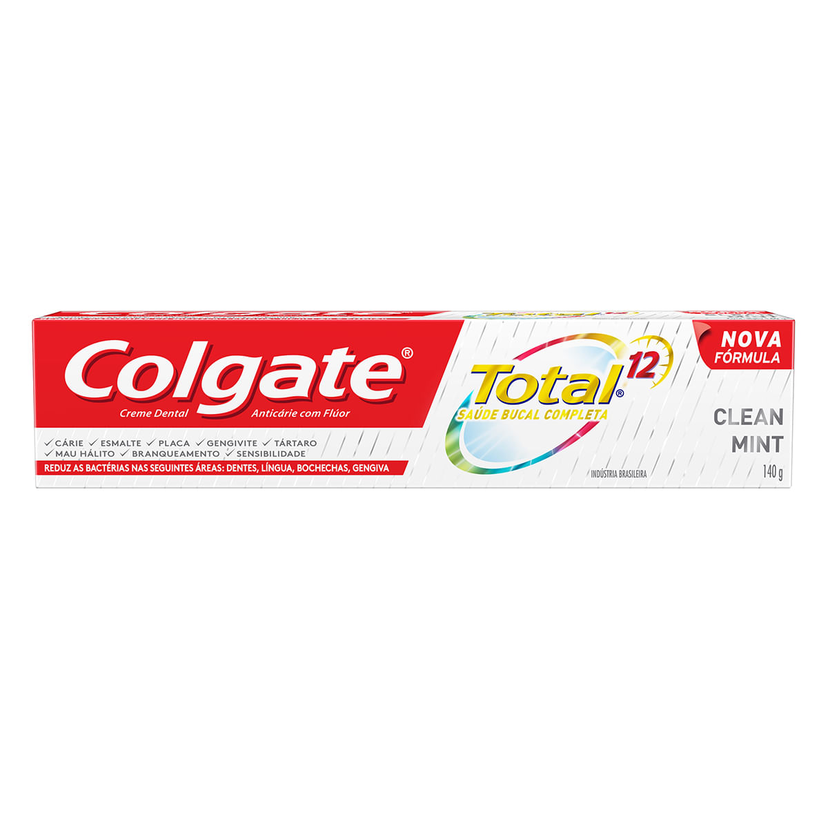 Creme Dental Colgate Total 12 Clean Mint Menta 140g