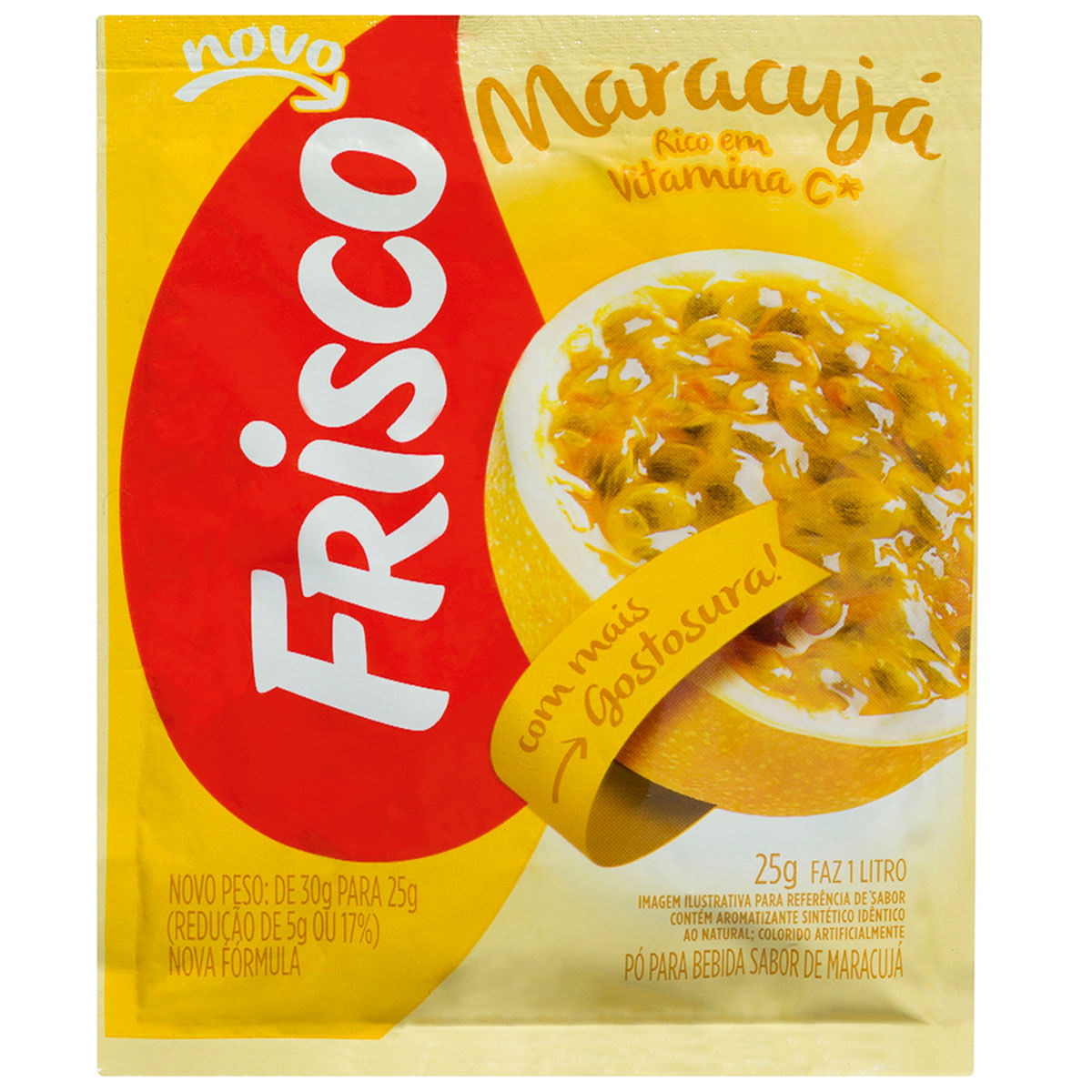 Refresco de Maracujá Frisco 25g