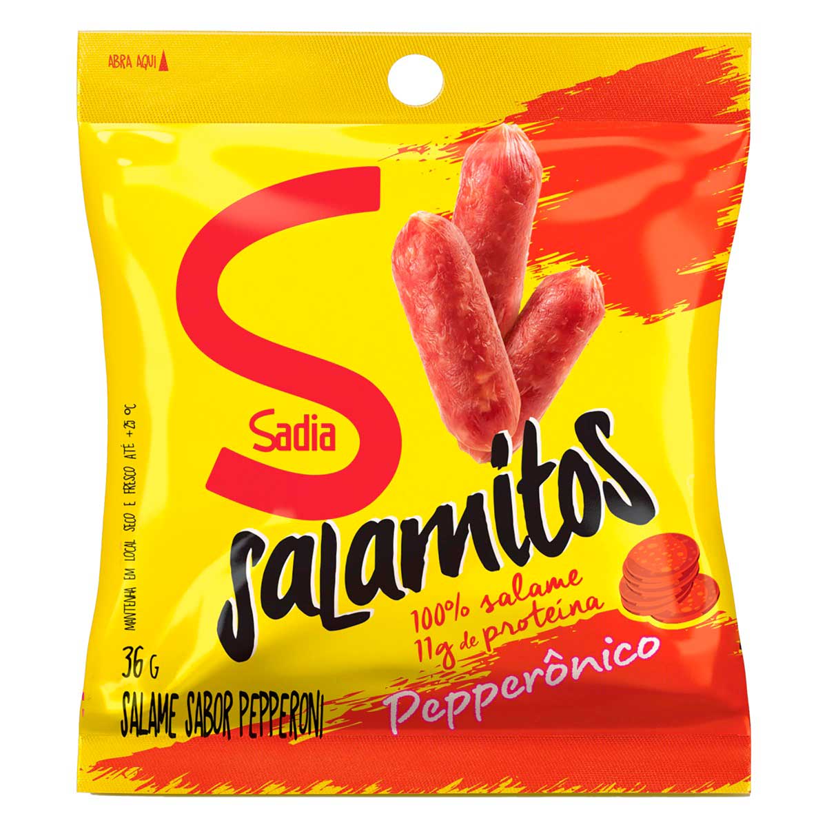 Salamitos Sabor Pepperoni Sadia 36 g