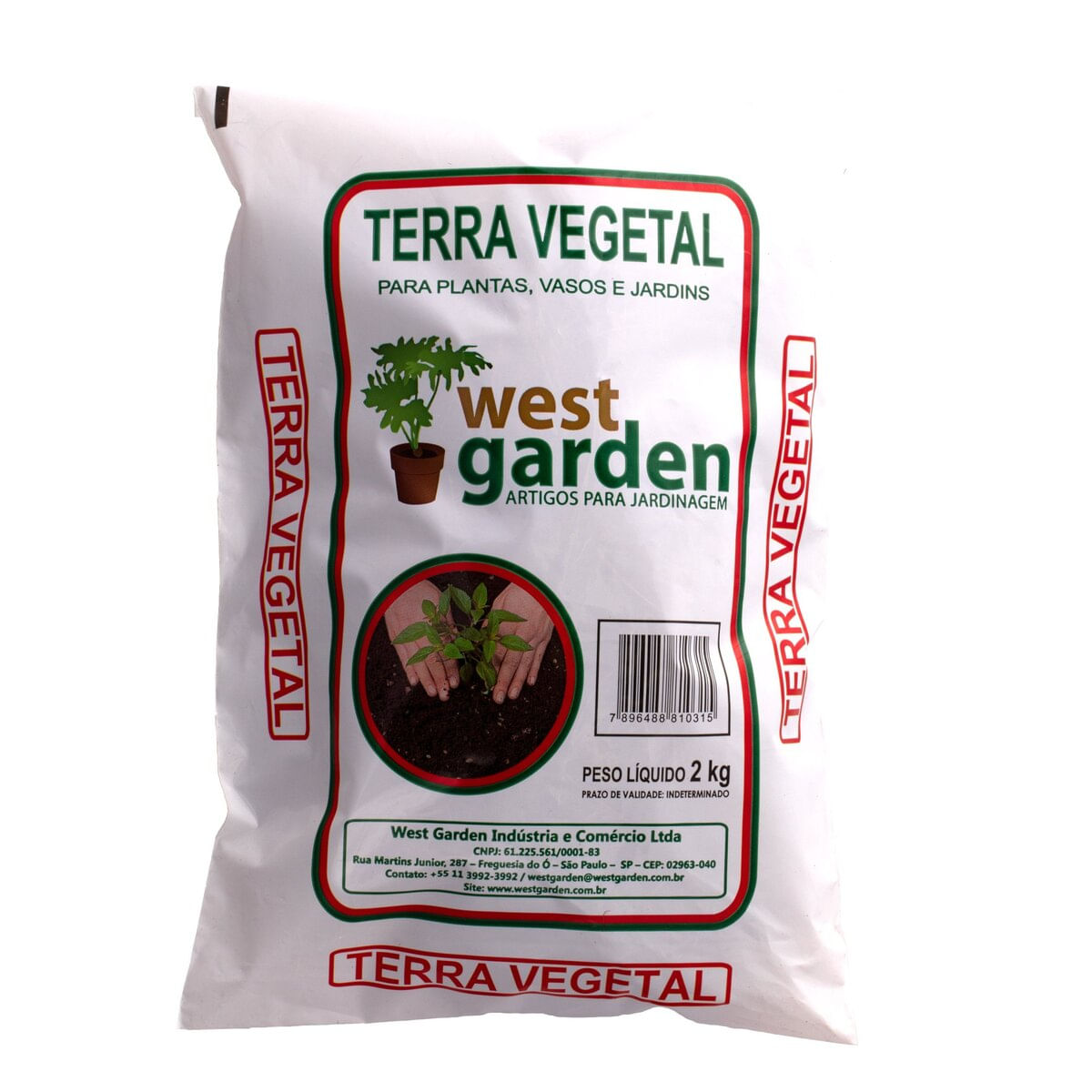 Terra Vegetal Premium West Garden 2 kg