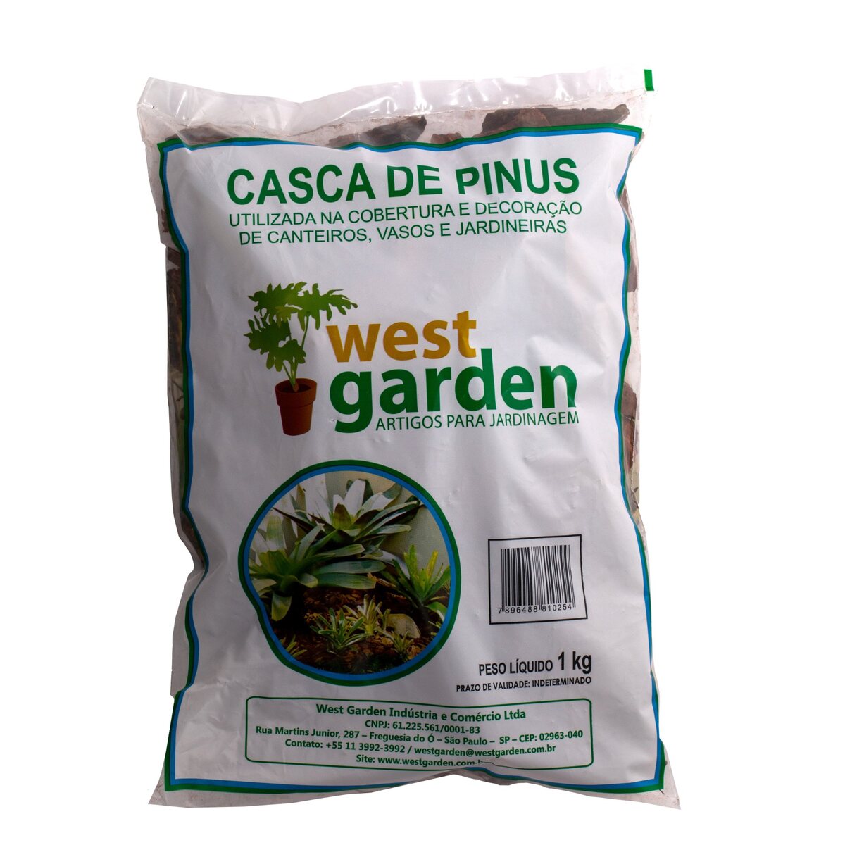 Casca de Pinus West Garden 1 kg