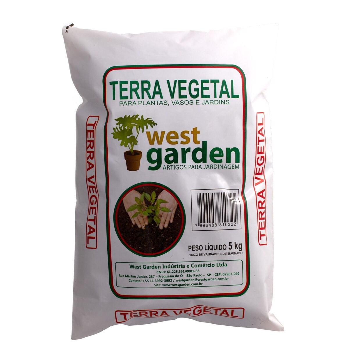 Terra Vegetal Premium West Garden 5 kg