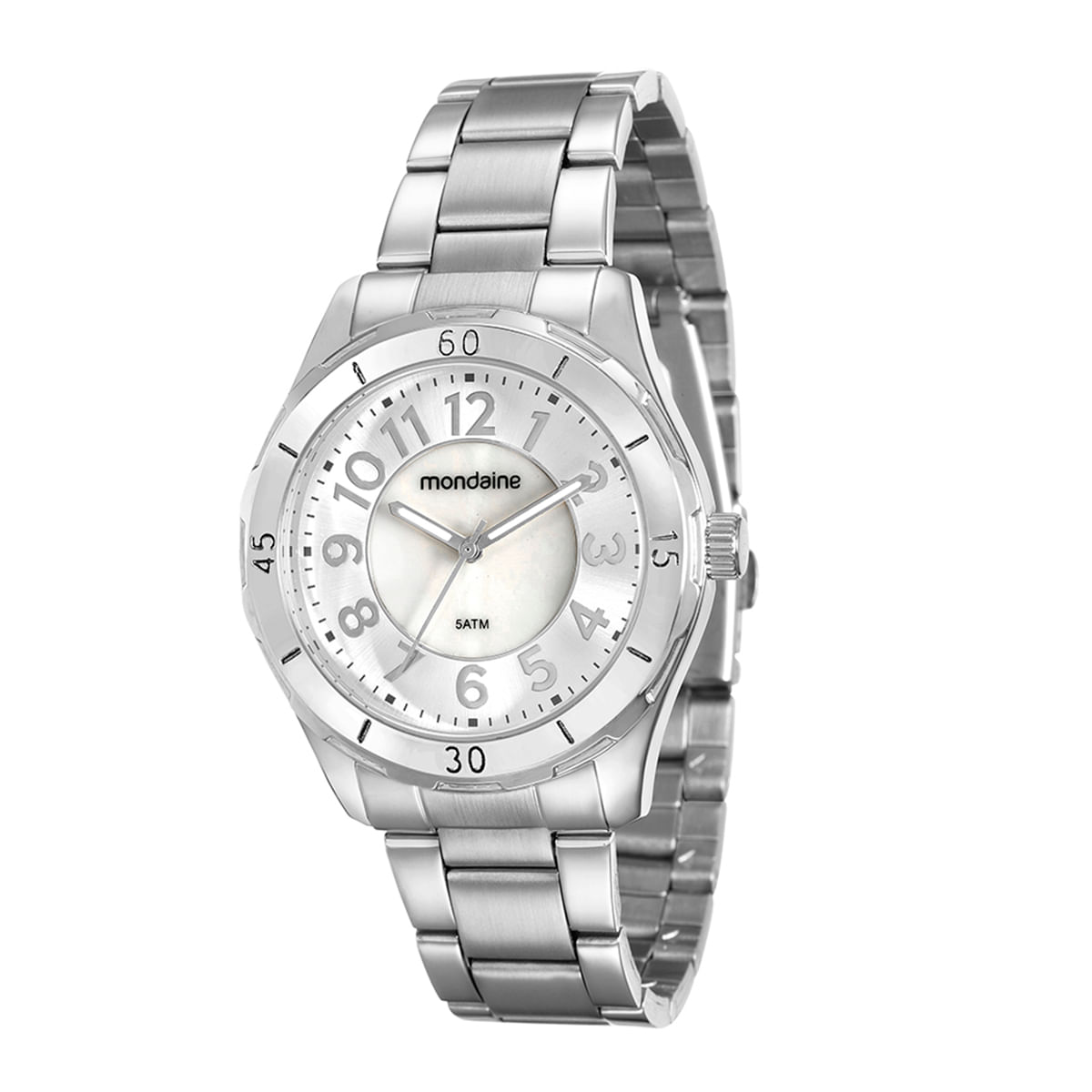 Relógio Mondaine Feminino Prata Analógico 94922L0MVNE2