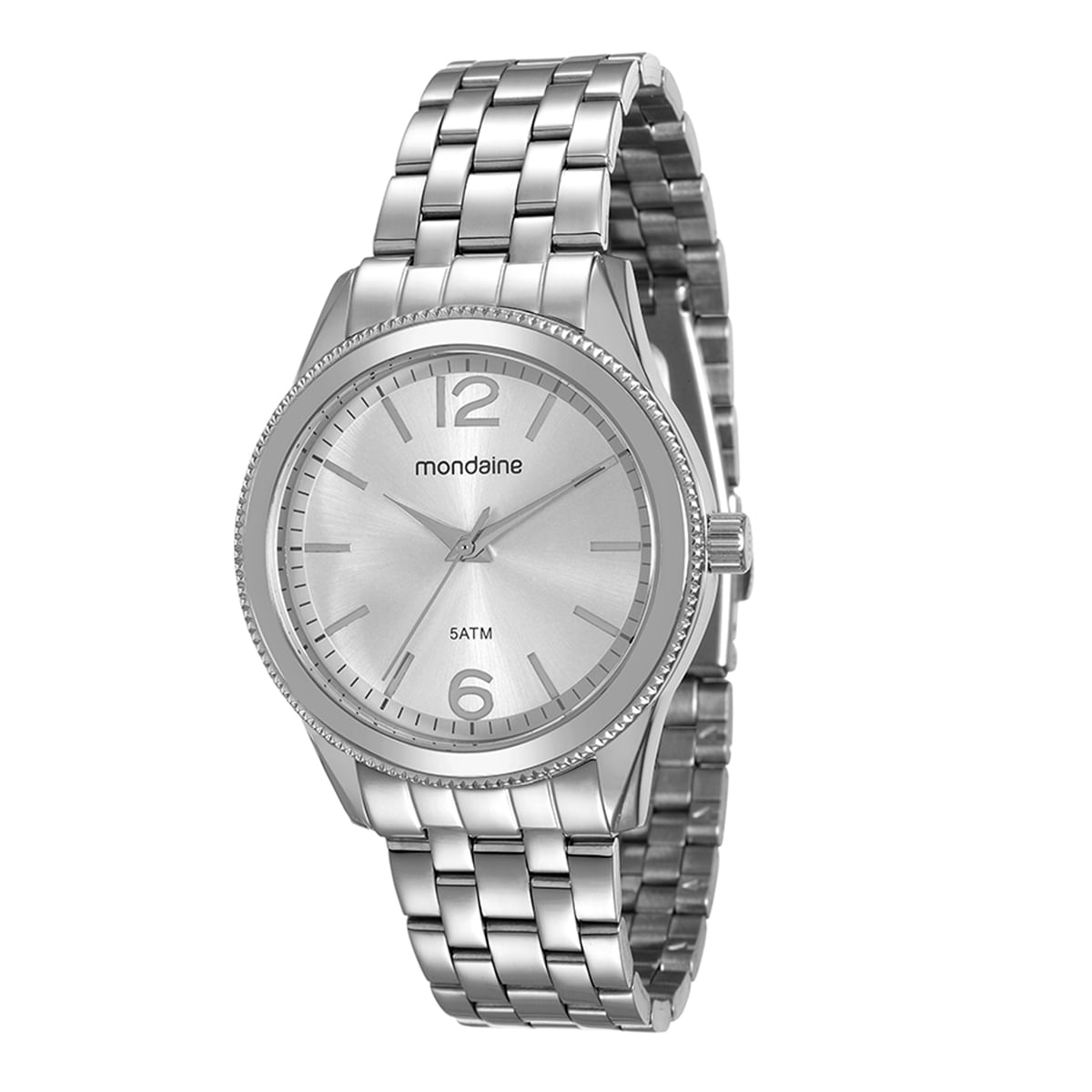 Relógio Mondaine Feminino Prata Analógico 94862L0MVNE2