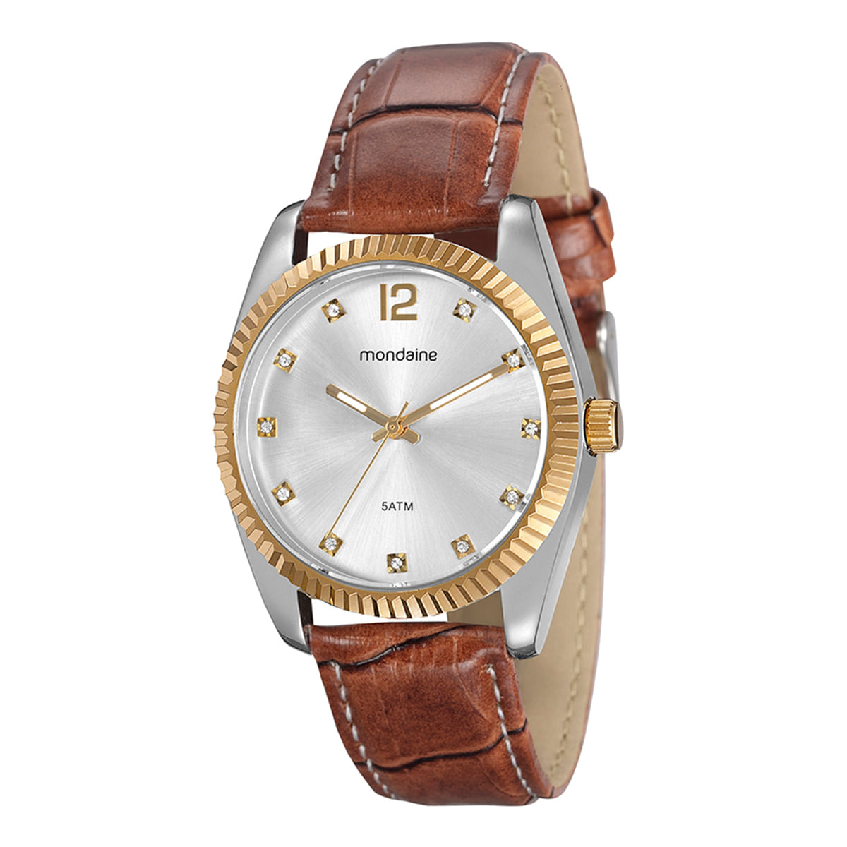 Relógio Mondaine Feminino Marrom Analógico 94259LPMTBR6