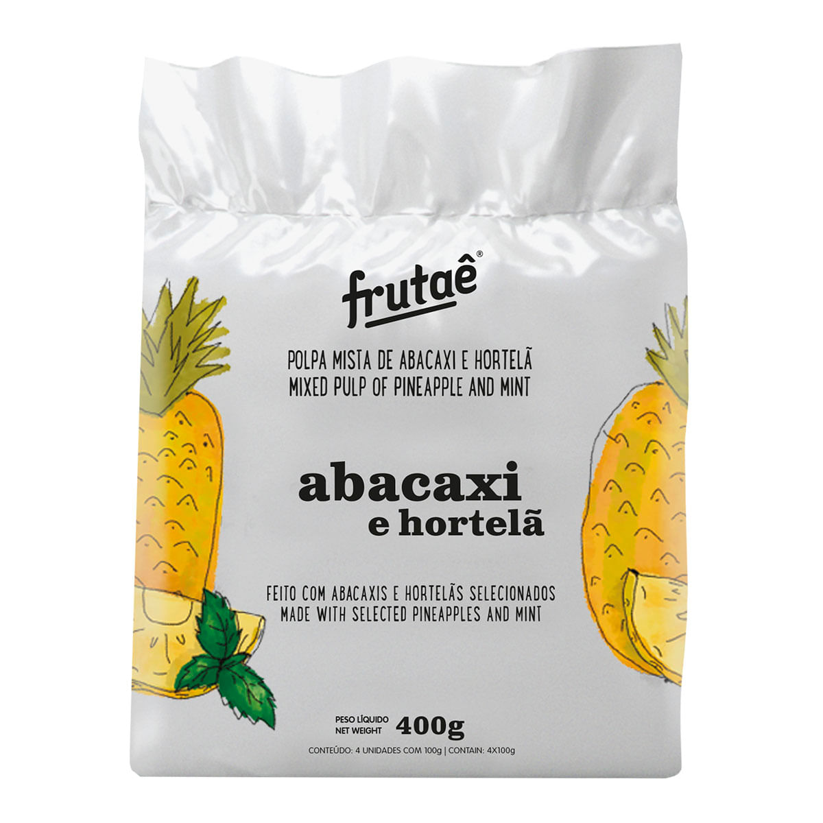 Polpa de Abacaxi Frutaê 400g