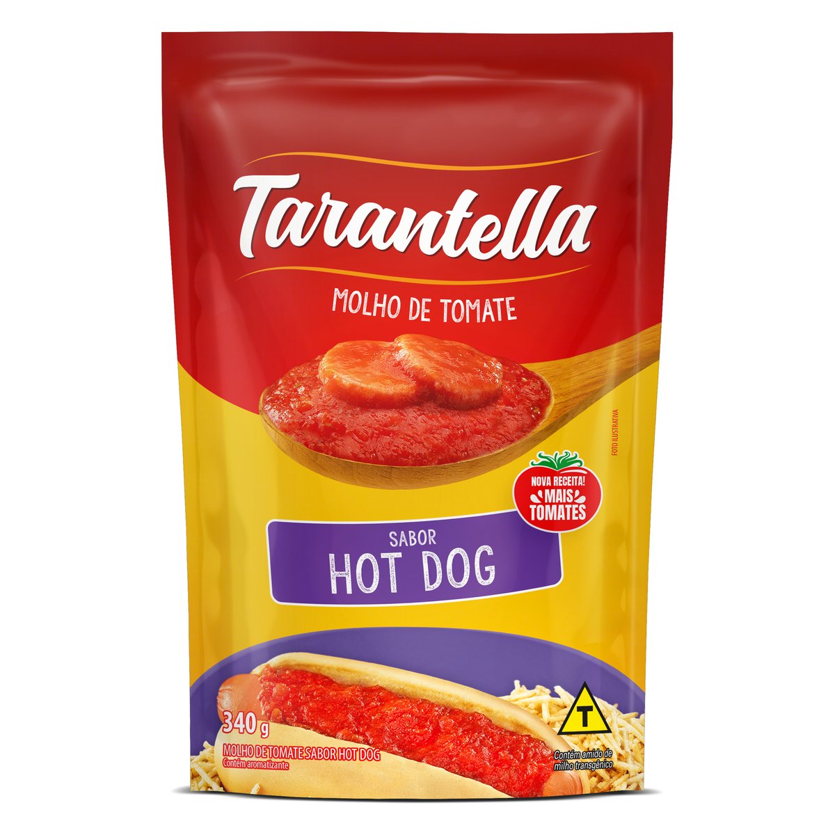 Molho de Tomate Hot Dog Tarantella 340g