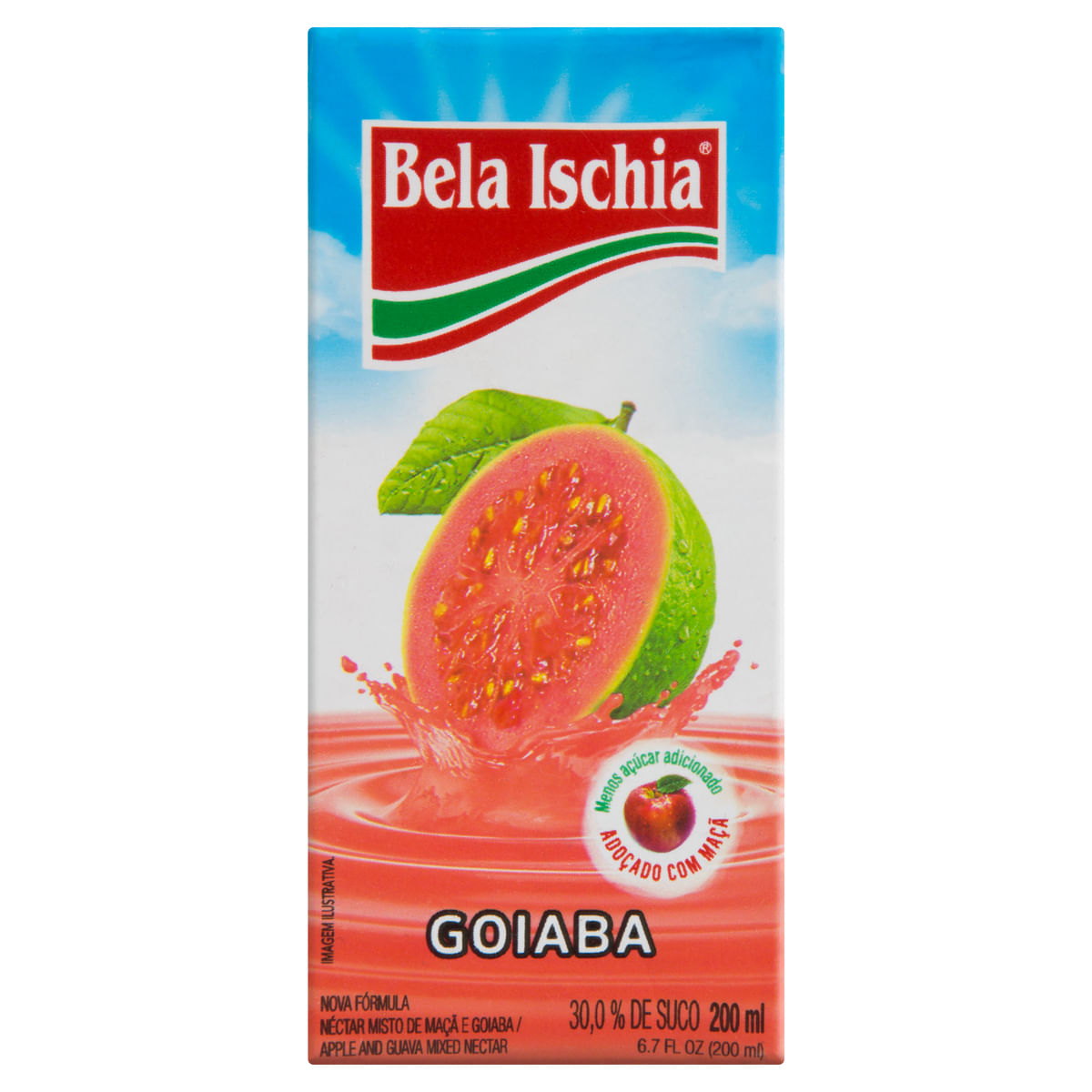 Suco Néctar de Goiaba Bela Ischia 200ml