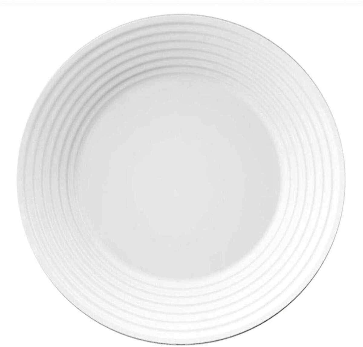 Prato Fundo Vidro 23,5 cm Branco Saturno Nadir - NAF 322