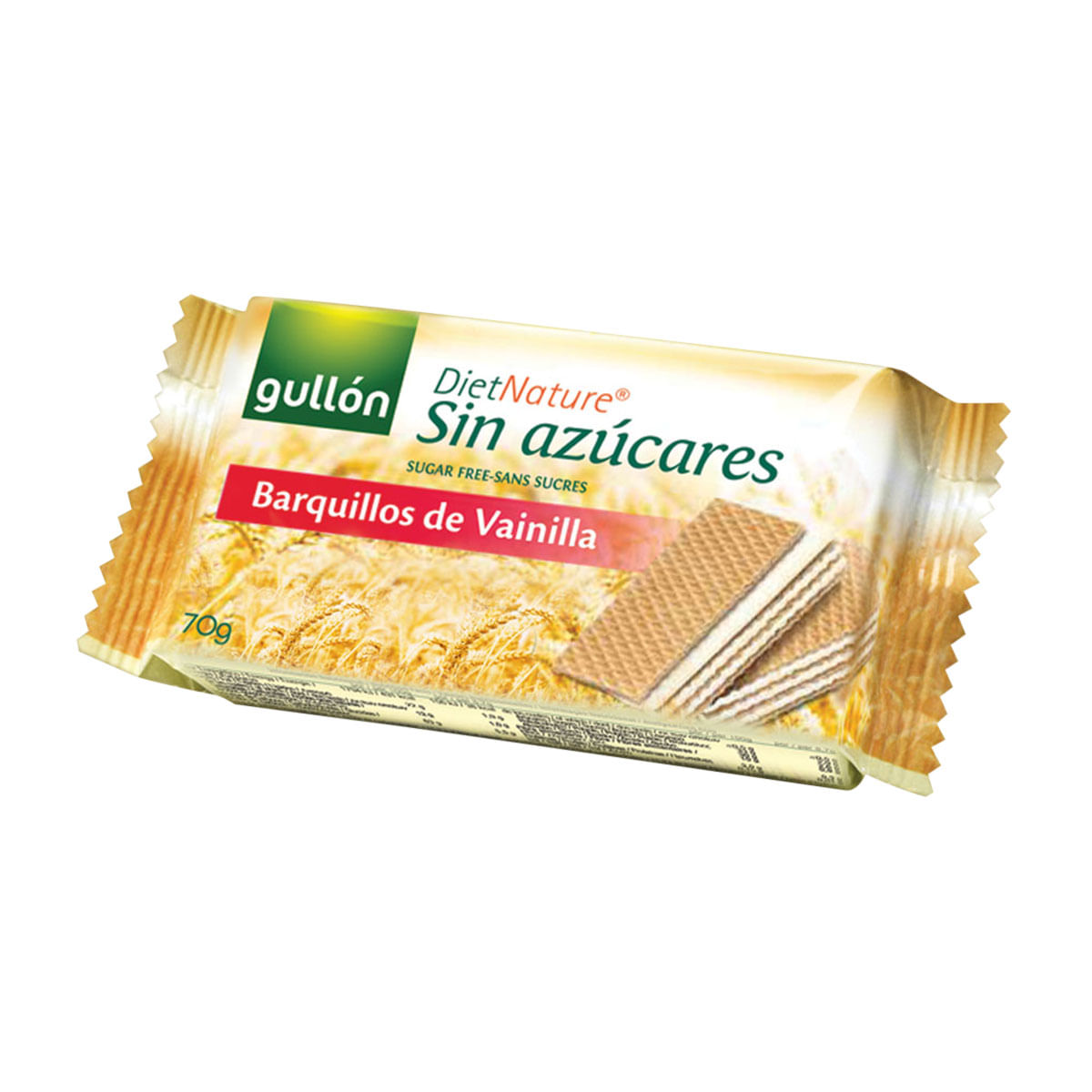 Wafer Recheado de Baunilha Gullón Diet 70g